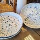 Plat rond et creux - Terrazzo Onyx
