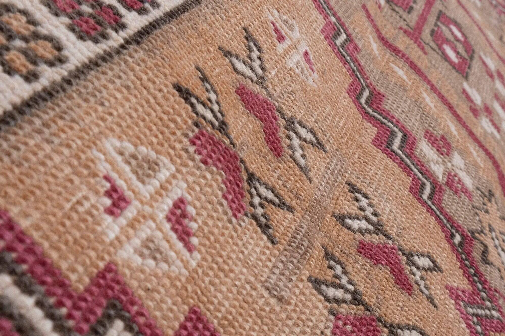 Vintage Turkish hallway rug 71x216 cm