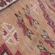 Vintage Turkish hallway rug 71x216 cm