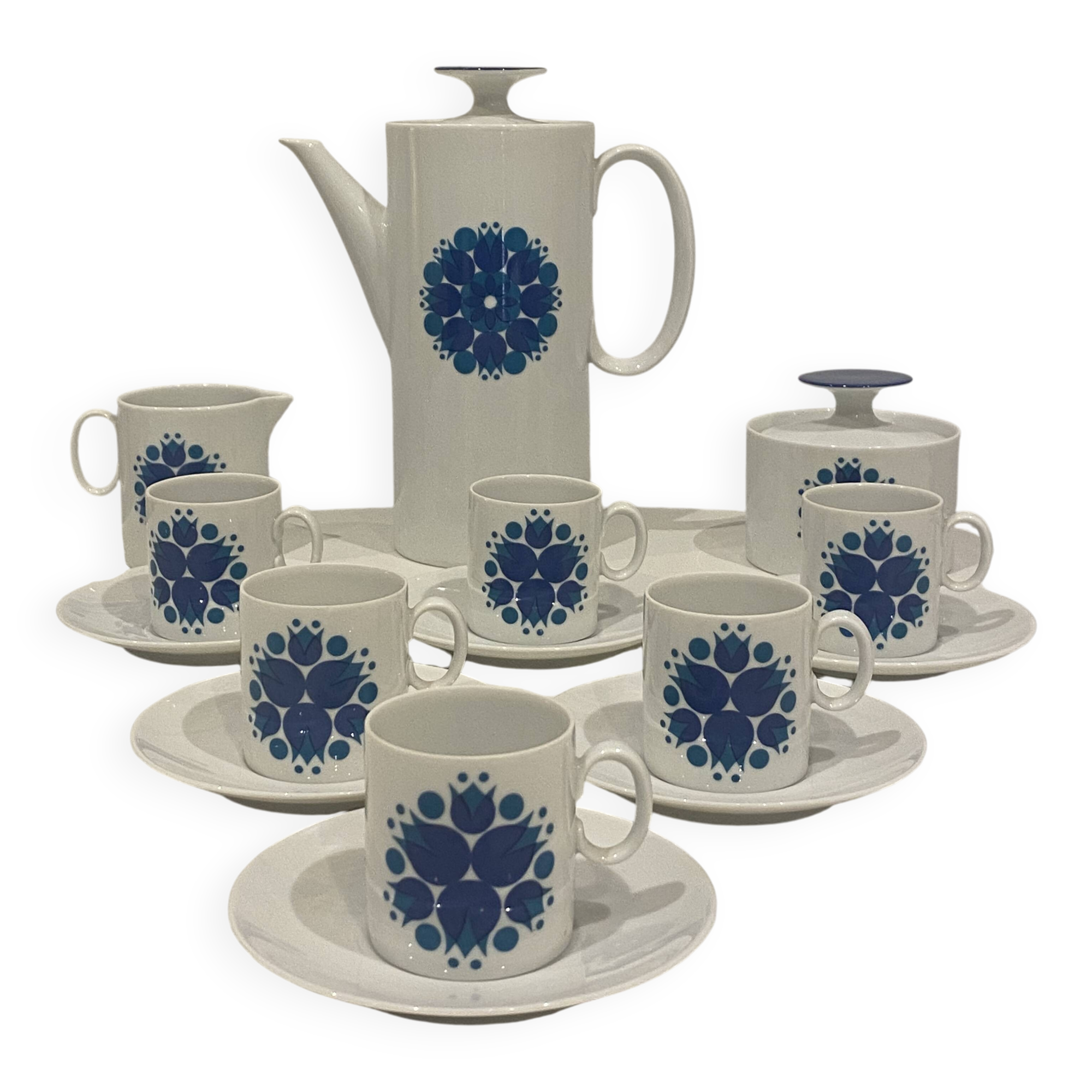 Vintage porcelain coffee service / Thomas - Germany