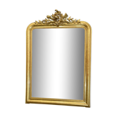 Miroir 156x110 Louis-Philippe 1830-1848 dorure à la feuille d’or