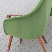 Sofa Orange organic Danish 50s/60s
