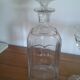 Carafe and its 4 glasses on foot