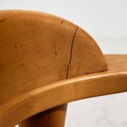 MK10590 Alder wood dining set by Erwin Berghammer for Team 7, Set of 7