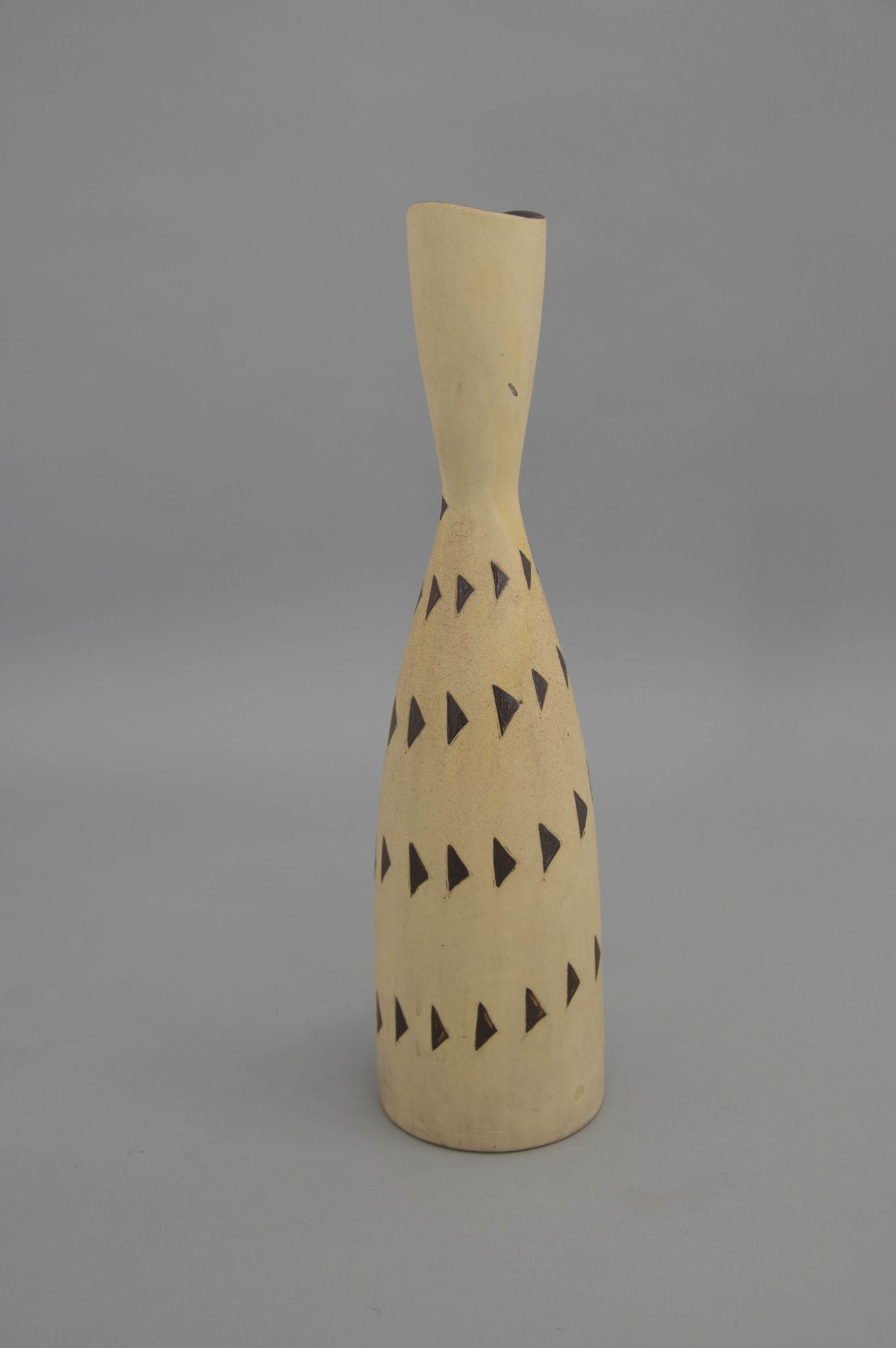 Vase en céramique du milieu du siècle, années 1960
