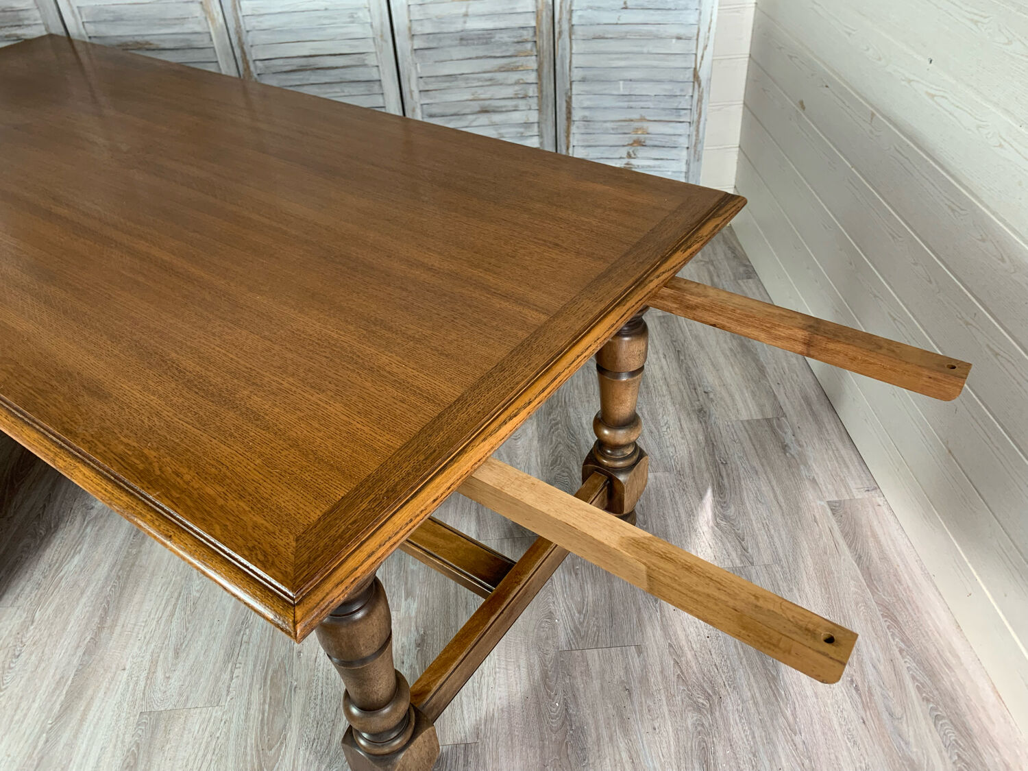 Oak farmhouse table