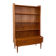 Bibliothèque scandinave en teck signé Brdr. Larsens Møbelfabrik, Danemark 1960s