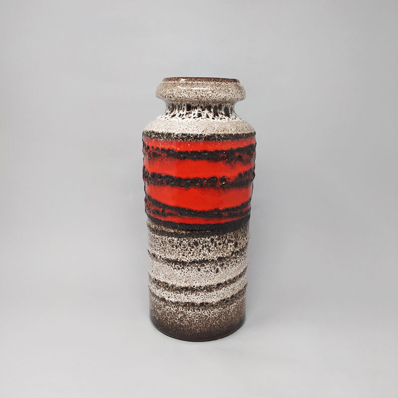 Original Big Scheurich Lava Vase 1970
