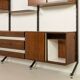 Ico Parisi rosewood wall unit for MIM, Italy 1960s