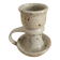 Pyrite stone candlestick by Gustave Tiffoche