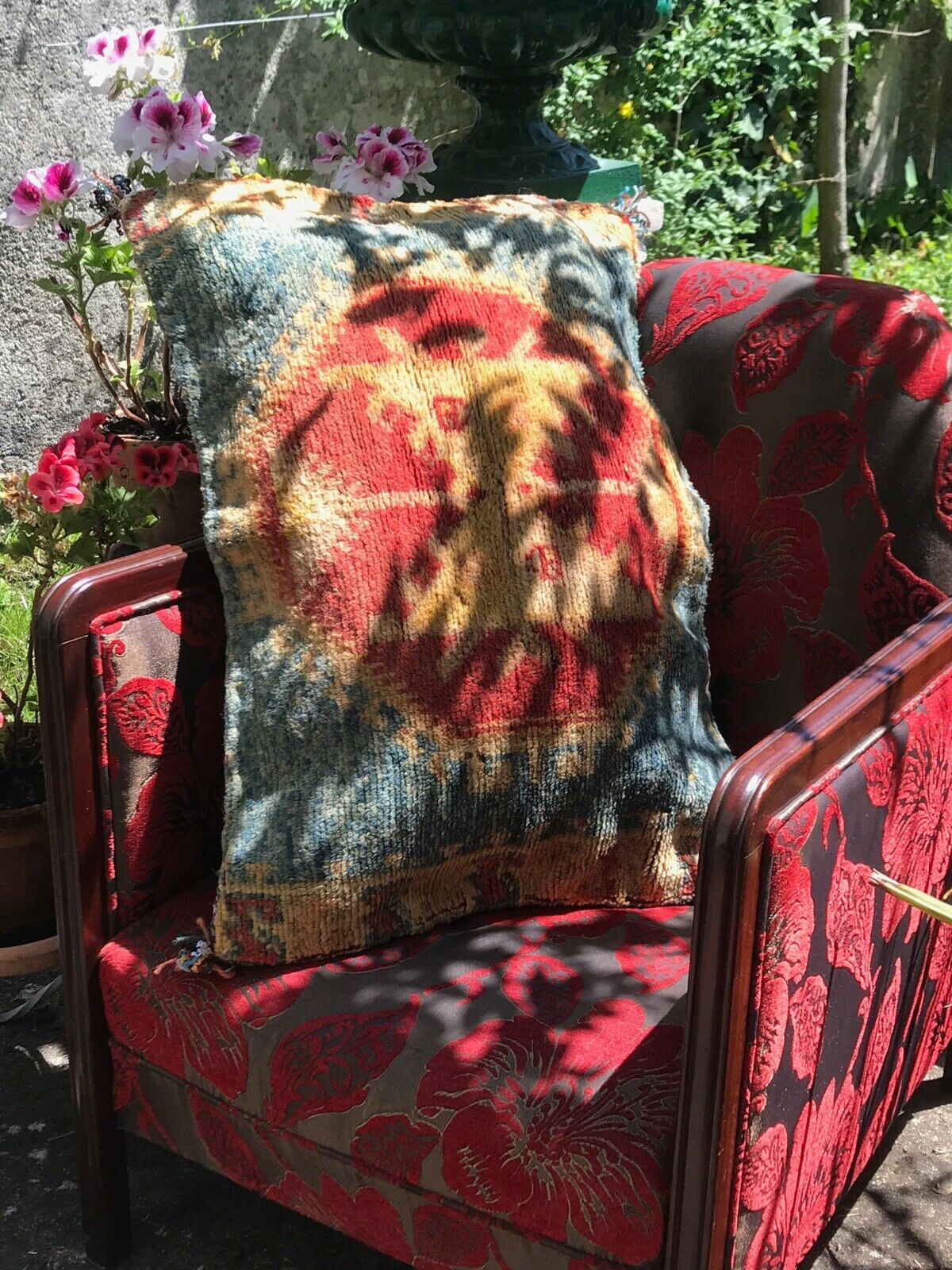 Moroccan berber floor cushion