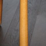 Tripod wicker stool by Tony Paul USA 1955