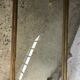 Related table bass dalle of verre and metal gold period 1960 design xx