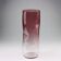 Vintage vase from the 1980s in Man. Barbini Murano glass.
