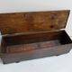 Vintage wooden military chest