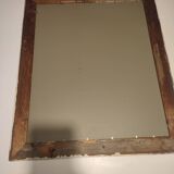 Carved mirror