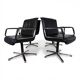 Set of 4 Wilkhahn Delta swivel chairs by Delta Design, 1970