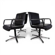 Set of 4 Wilkhahn Delta swivel chairs by Delta Design, 1970