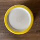 Yellow ceramic vase