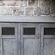 Patinated industrial wardrobe