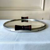 Plateau miroir rond