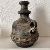 West German brutalist amphora vase