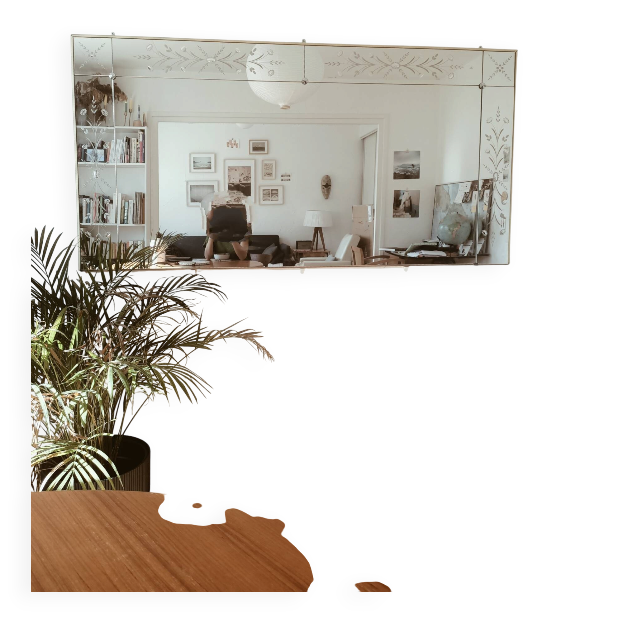 Large mirror