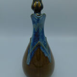 Denbac liqueur carafe - Blue and chocolate
