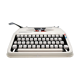 Hermes Baby New Revised White Typewriter