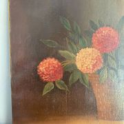 Huile nature morte sur toile
