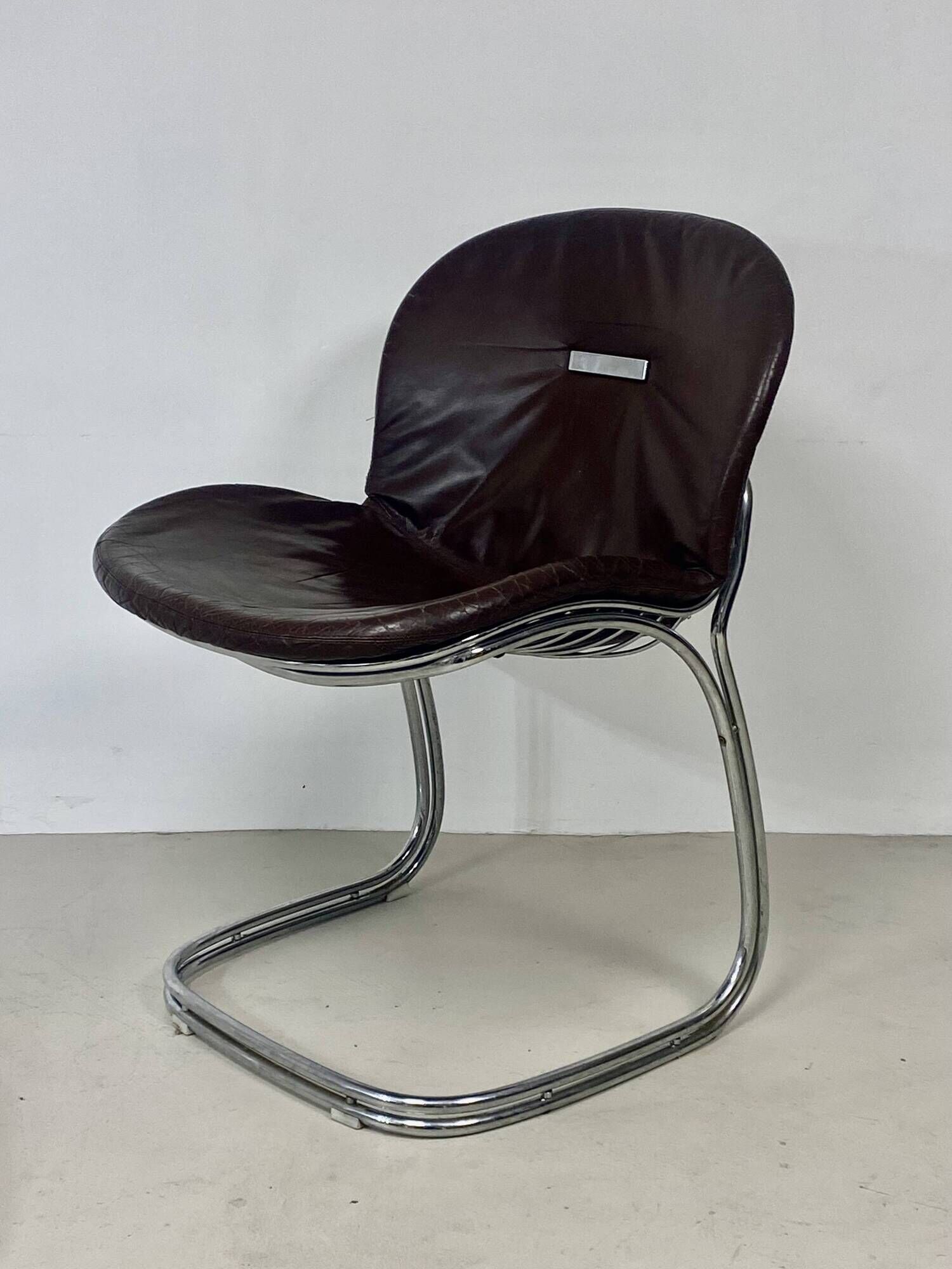 Set of six “Sabrina” chairs – Gastone Rinaldi for Rima Italy