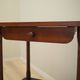 Walnut table, Italian design, 1960s, manufacture: Italy