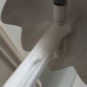 Ceramic palm lamp