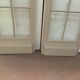 Old double-sided glass door 20th century
