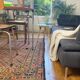 Ethnic Afghan kilim in handmade wool 200x118 cm