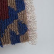 Tapis vintage turc de oushak tissé à la main 124x141 cm