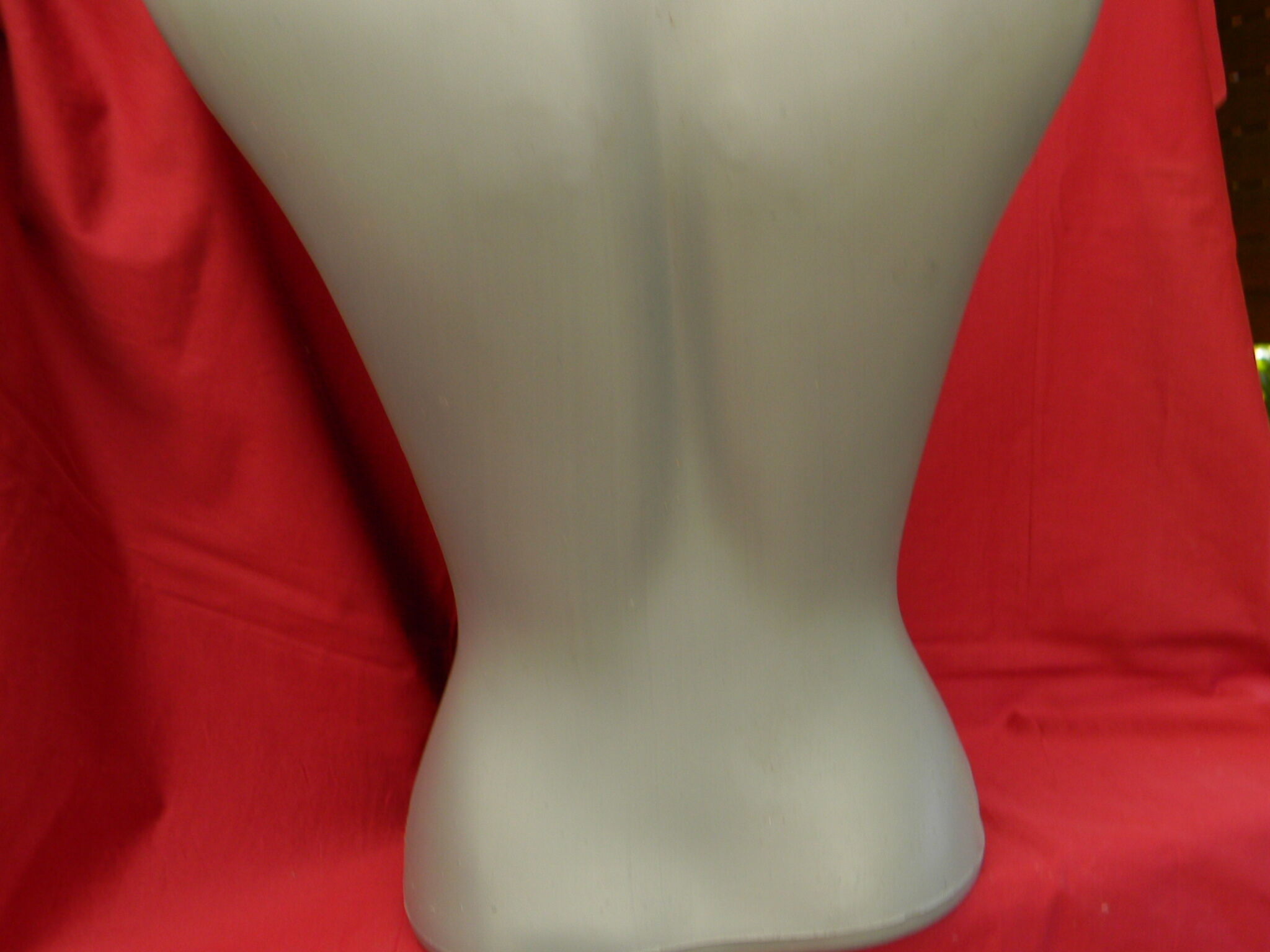 Model bust vintage in gray plastic