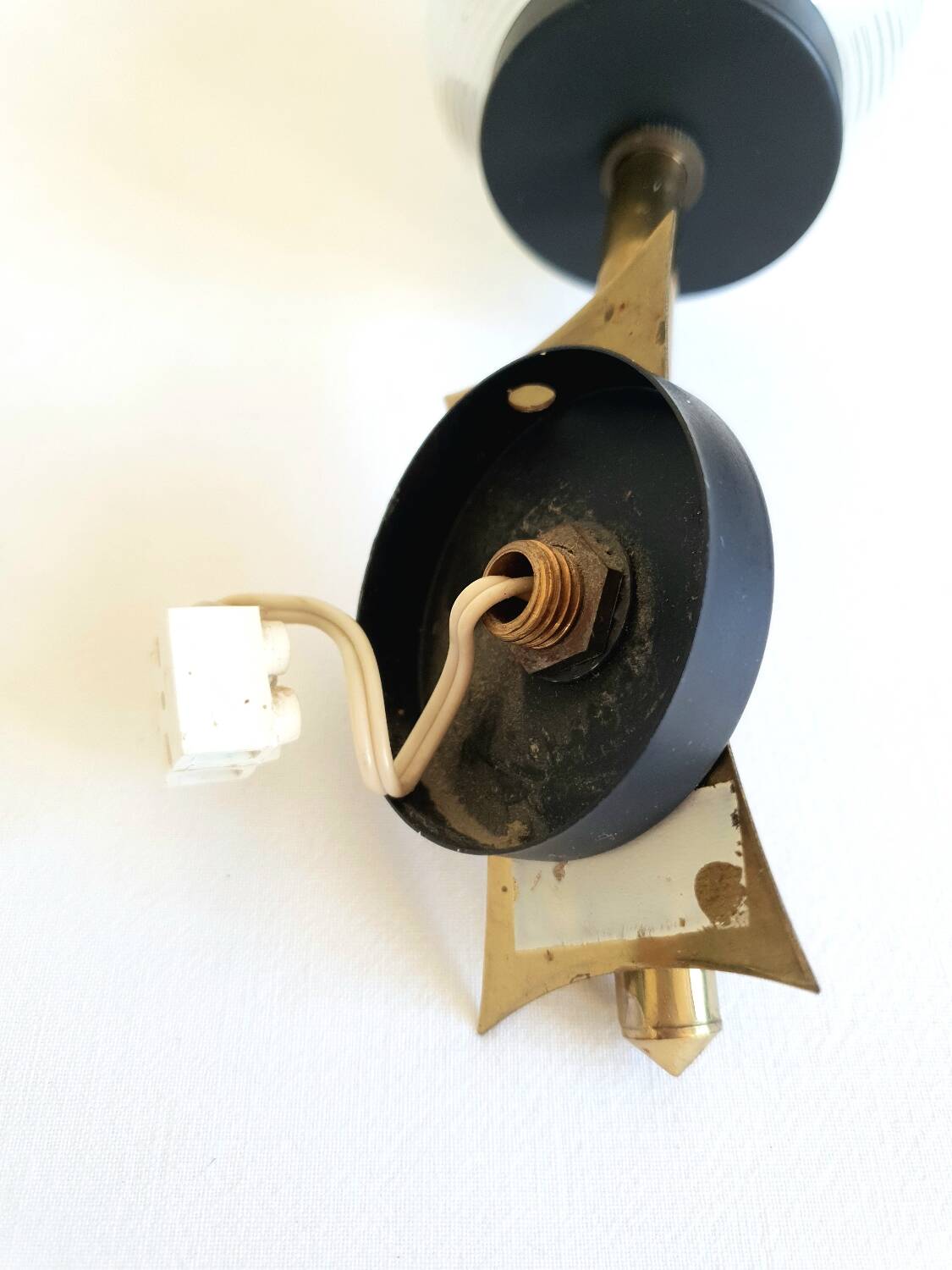 Applique murale tulipe vintage