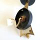 Vintage tulip wall sconce