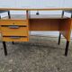 Bureau vintage bois blond