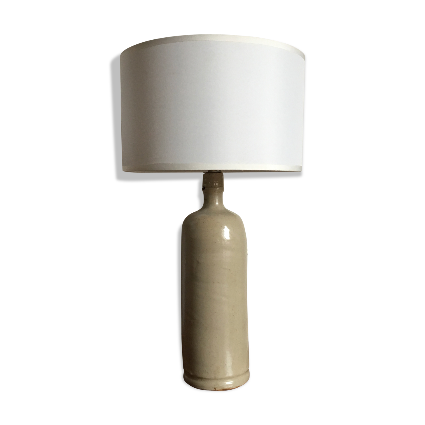 Vintage ceramic stoneware table lamp