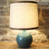 Jacqueline and Tim Orr enameled porcelain ball lamp base