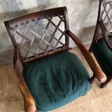 Paire de fauteuils anciens