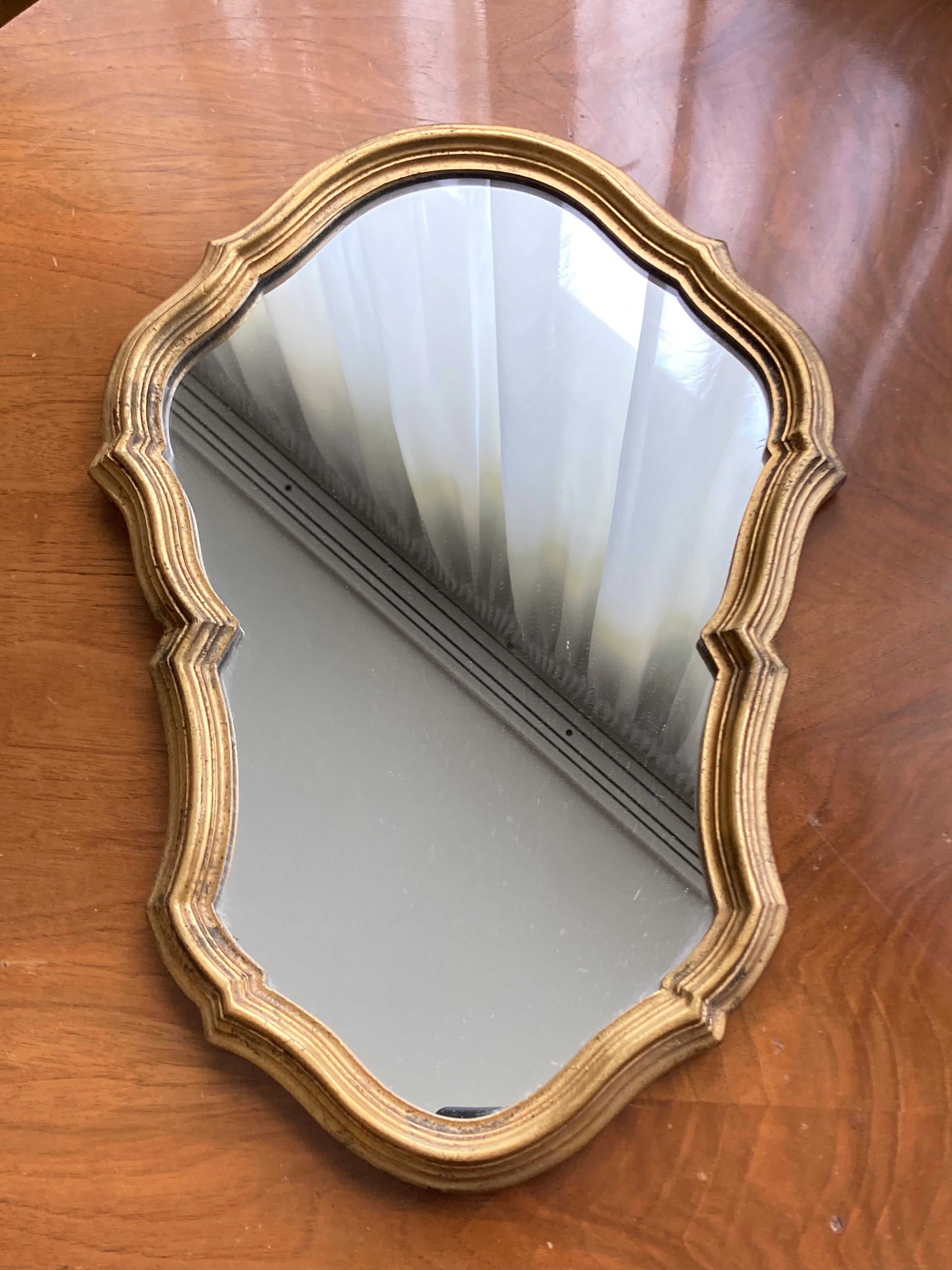 Pair of baroque mirrors 29x42cm