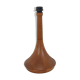 Teak houten lampenvoet vintage