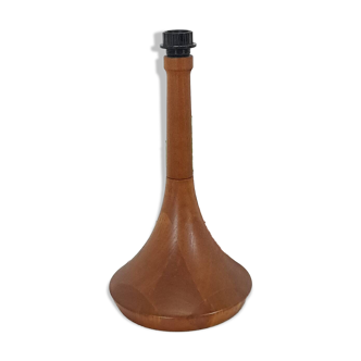 Teak houten lampenvoet vintage