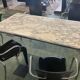 Marble and metal table by Florence Knoll 1960