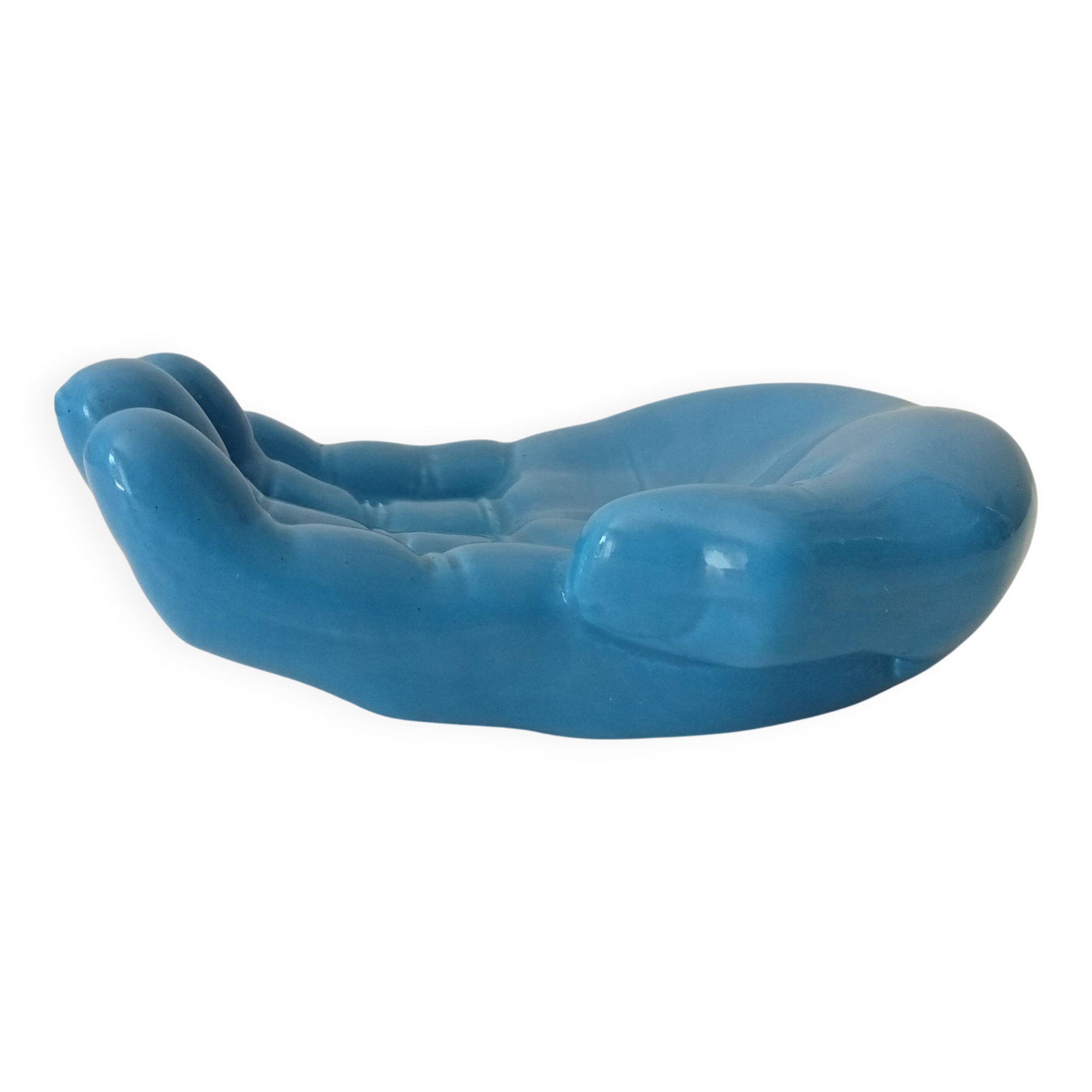 Vintage ceramic "Hand" empty pocket from the 80s