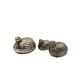 Hollywood regency silver-plate quails shaped salt and pepper, Gucci Italy,