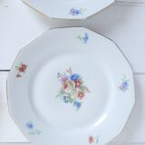 4 dessert plates